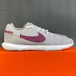 Nike Streetgato 'Grey Rosewood' indoor soccer turf shoes mens size 11.5